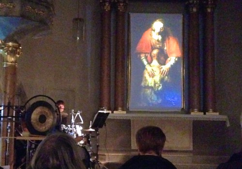 Uraufführung der Komposition 'Der verlorene Sohn' von Hand Gebhard in der Auferstehungskirche Fürth