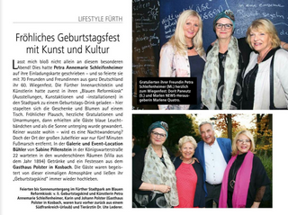 Fröhliches Geburtstagsfest mit Kunst und Kultur